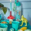 Ceramic Candle Holder in Mushroom Shape - Wide