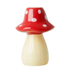Ceramic Candleholder in Mushroom Shape - Tall