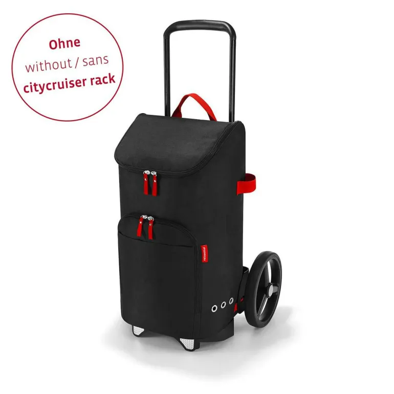 Citycruiser bag black Tasche auf Rollen