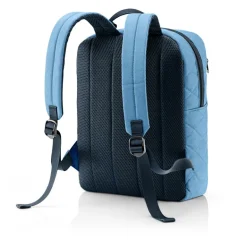 Classic backpack M rhombus blue Rucksack