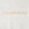 Cocktailserviette "Champagne is my superfood", 25