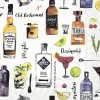 COCKTAILS FOR HIM cream Cocktail-Servietten C 9980
