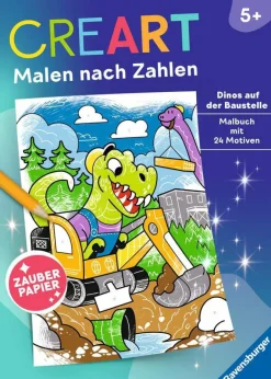 Creart Malen Nach Zahlen Ab 5, Zauberpapier