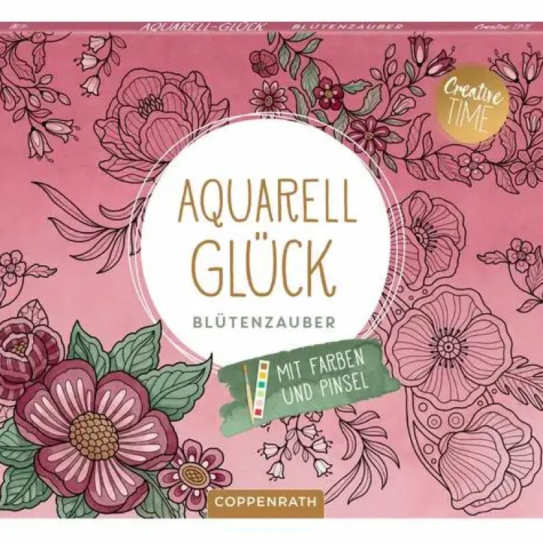 Creative Time - Aquarell-Glück Blütenzauber