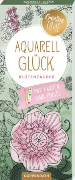 Creative Time - Aquarell-Glück Blütenzauber