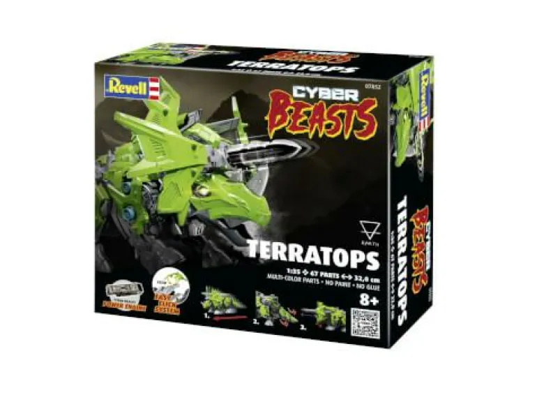 CyberBeasts TerraTops , Revell Bausatz zum Zusamme