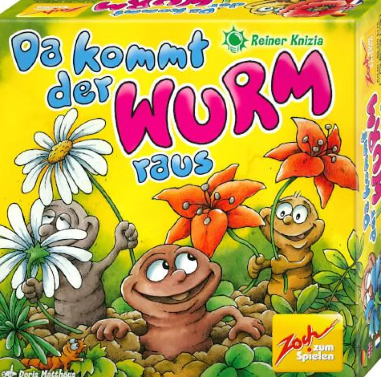 Da kommt der Wurm raus