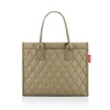 Daily Shopper Rhombus Olive Einkaufstasche