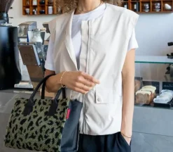 Daily Shopper XS Teddy Leo olive
