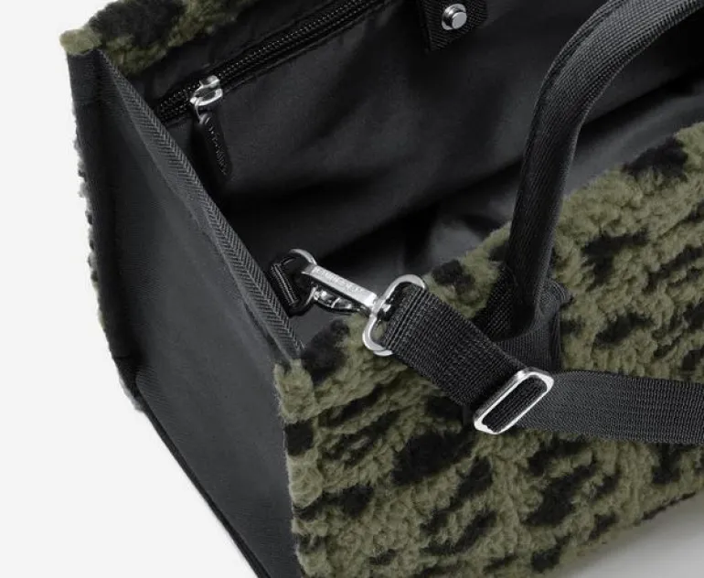 Daily Shopper XS Teddy Leo olive