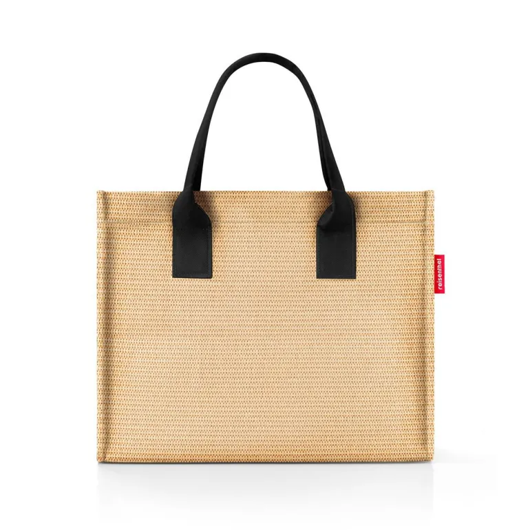 Daily Shopper,,Raffia Black"Einkaufstasche