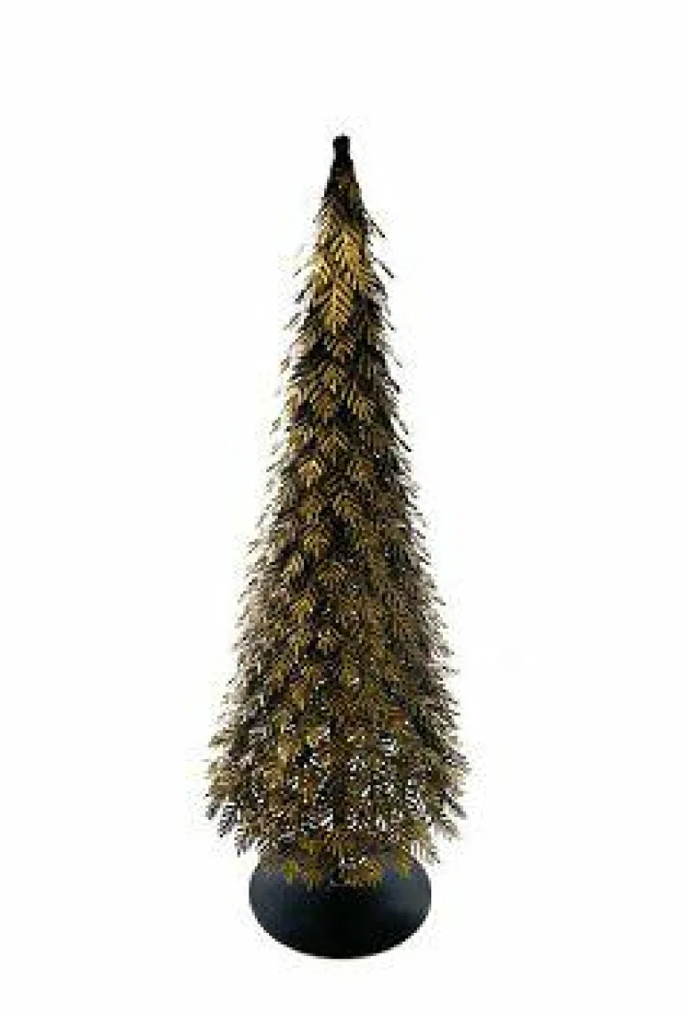 Dekobaum Castillo antik-gold H90cm