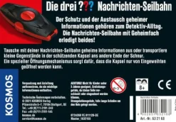 Die drei ??? - Nachrichten-Seilbahn (große Dose)