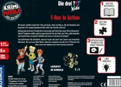 Die drei ??? Kids - T-Rex in Action: Krimipuzzle 2