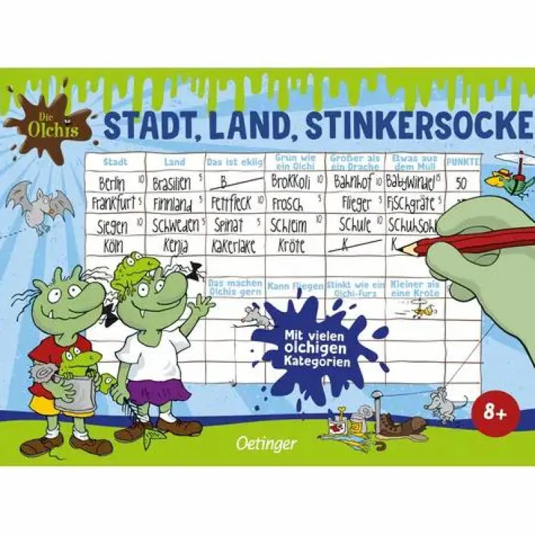 Die Olchis Stadt, Land, Stinkersocke