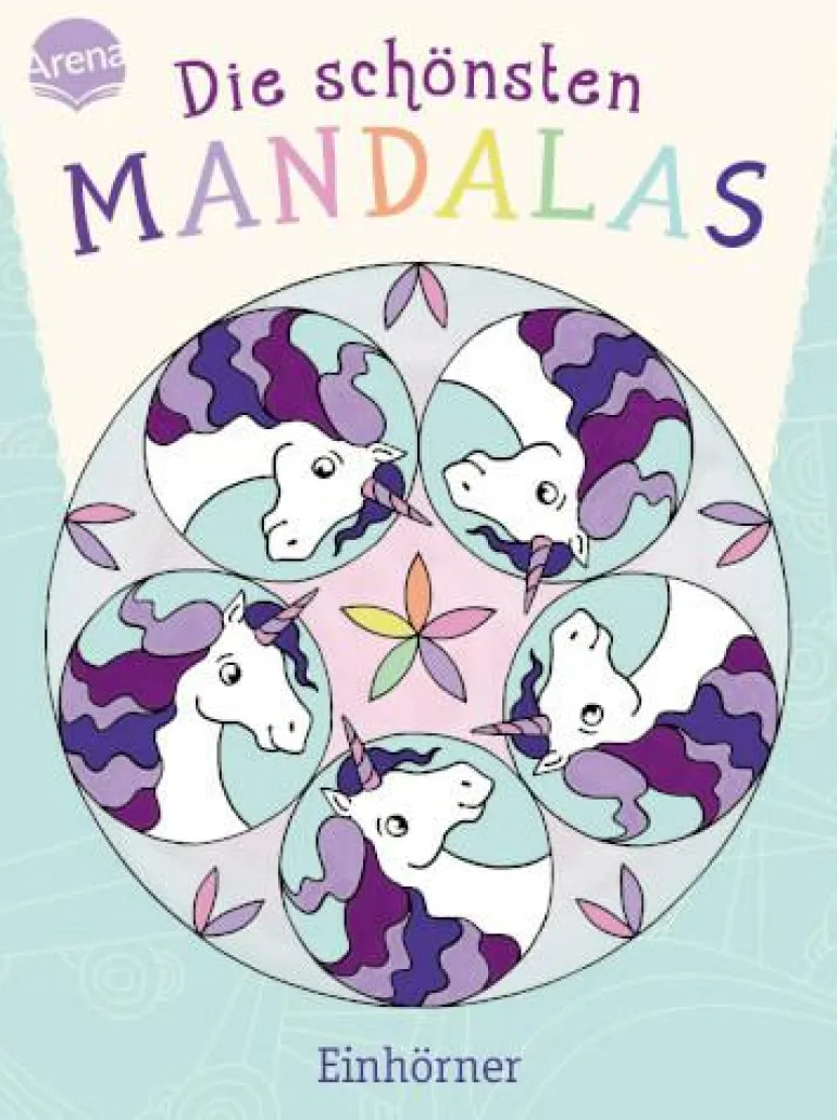 Die schönsten Mandalas – Einhörner