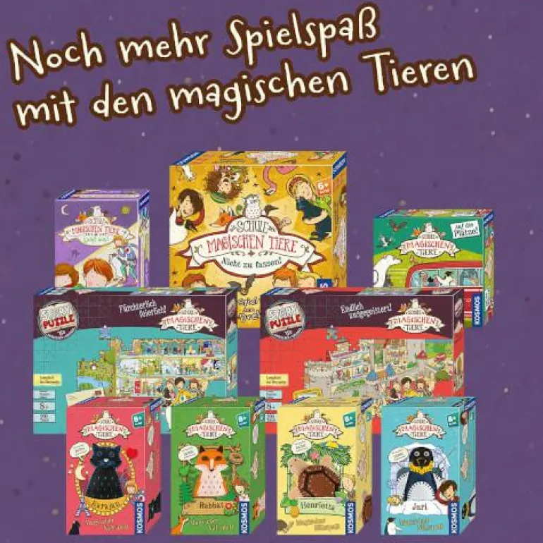 Die Schule der magischen Tiere - Auf die Plätze