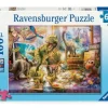 Dinos im Kinderzimmer - Puzzle 100 Teile XXL