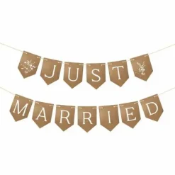 DIY-Girlande - Just Married