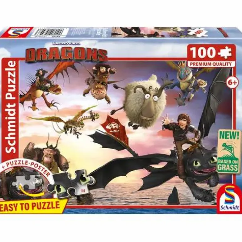 Dragons, Drachenreiter In Aktion 100 Teile