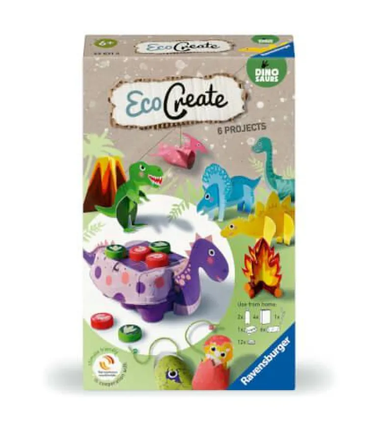 EcoCreate - Roar with the Dinosaurs - DIY Bastelse