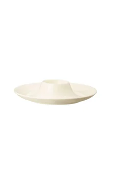 Eierbecher mit Ablage, 13,5 cm, Brillance / Weiß