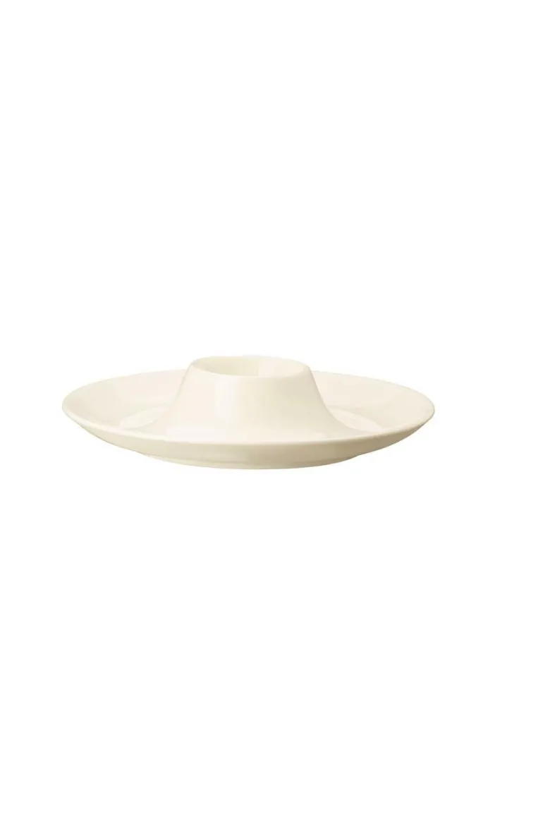 Eierbecher mit Ablage, 13,5 cm, Brillance / Weiß