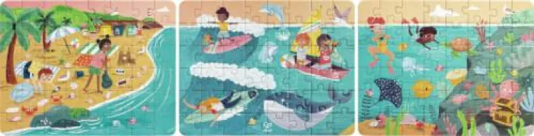 Ein Tag am Meer Puzzle