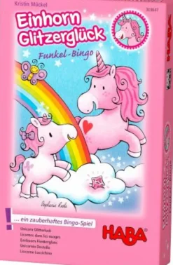 Einhorn Glitzerglück - Funkelbingo