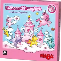 Einhorn Glitzerglück - Wolkenstapelei