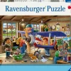 Eisenbahn- Und Flugzeugservice - Puzzle 2x24 Teile