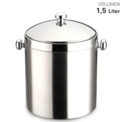 Eiswürfelbehälter mit Zange 1,5L