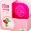 Eiswürfelform Rose für 4 Stück, Silikon