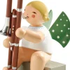 Engel mit Kontrafagott sitzend, Grünhainichener En