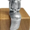 Engelfigur auf Holzwürfel - Dein Schutzengel ist b