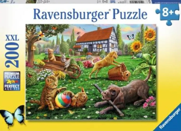 Entdecker auf vier Pfoten - Puzzle 200 Teile