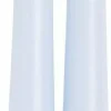 2er SPITZKERZE Light Blue 24 Cm Lang 1 Paar Spitzk