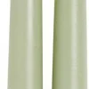 2er SPITZKERZE Sage 24 Cm Lang 1 Paar Spitzkerze