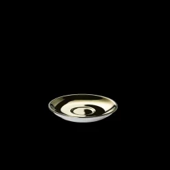 Espresso Untertasse Classico 12 cm Gold Solid Colo