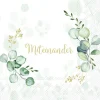 EUCALYPTUS WREATH Gold Lunch-Servietten L1036709
