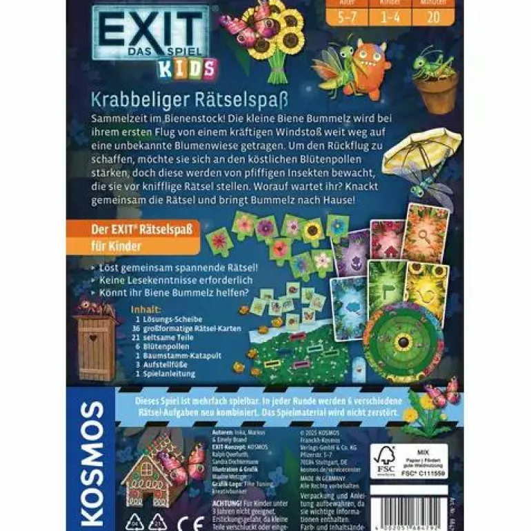 Exit® - Das Spiel - Kids Krabbeliger Rätselspaß