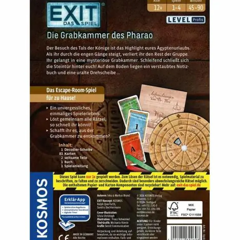 EXIT® - Die Grabkammer des Pharao