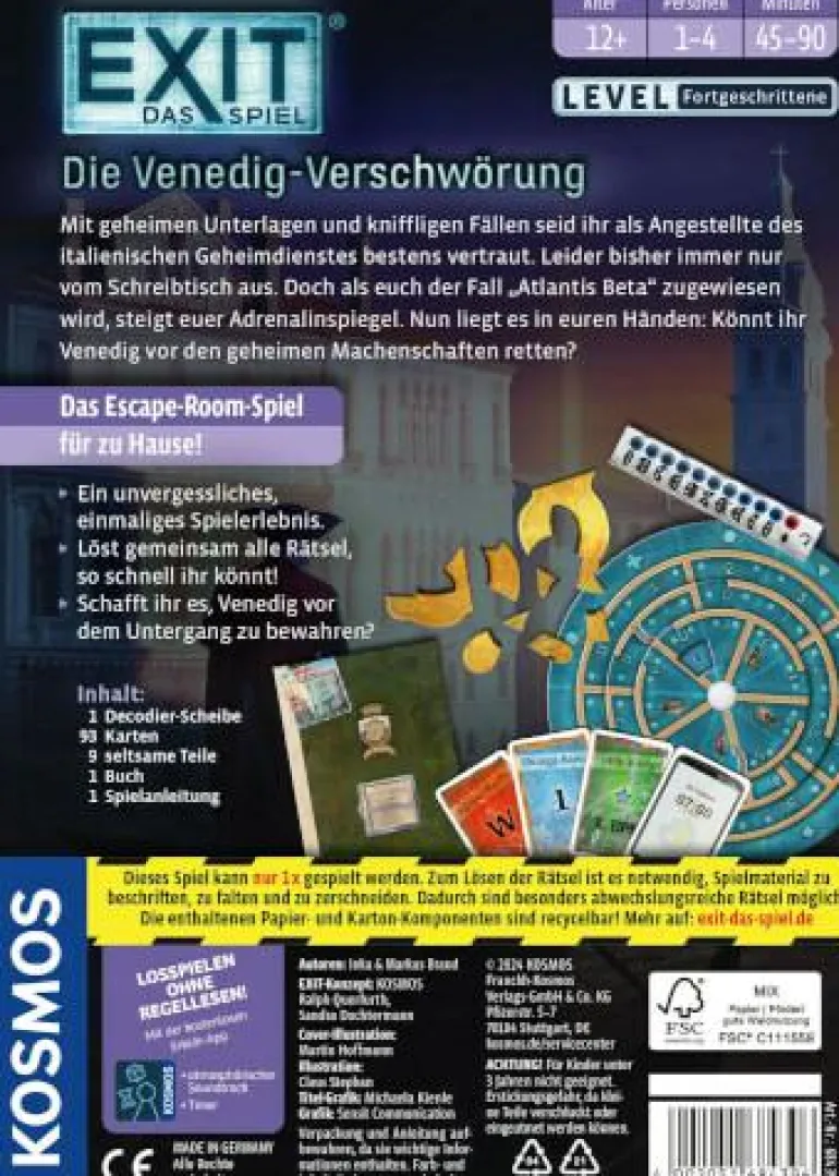 EXIT® - Die Venedig-Verschwörung