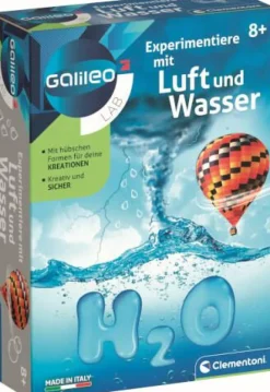 Experimentiere mit Luft und Wasser
