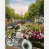 Fahrrad Und Blumen In Amsterdam - Puzzle 1000 Teil
