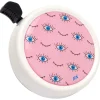 Fahrradklingel Big Colour Eye Eye Eye White