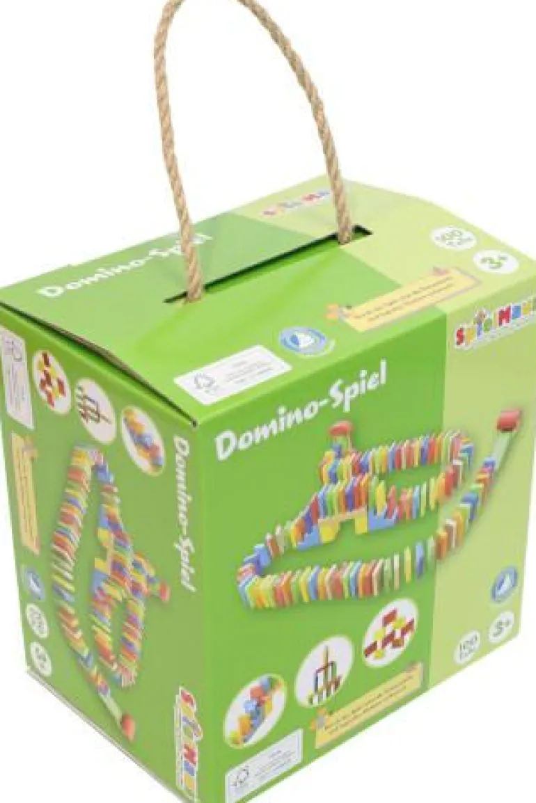 Farbenfrohes Domino-Spiel, 100 Teile