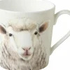 FARM SHEEP Cream Bone China Becher