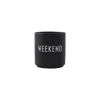 Favourite Cups Weekend schwarz 8,5x8cm, Occasion B