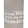 Flaschenkühler „Der beste Wein", D 13,5cm H 21,5cm